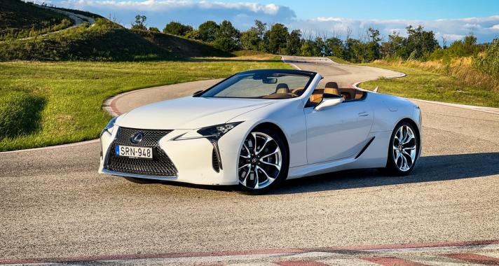 A tökéletes szimfónia – Lexus LC500 cabrio