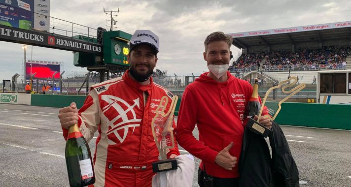 Kamion Eb - Kiss Norbert futamot nyert Le Mans-ban