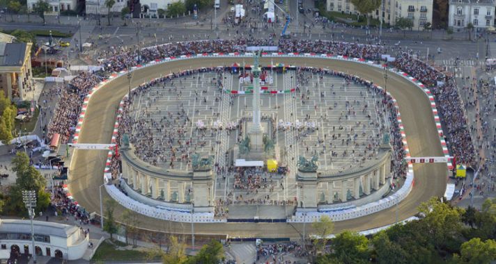 Forgalomkorlátozások lesznek a Hősök terénél a Nemzeti vágta miatt