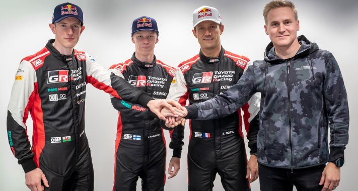 A bevált győztes felállással készül a WRC új korszakára a Toyota