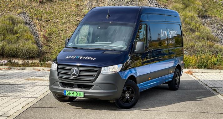 A jövőbe szállít – Mercedes-Benz eSprinter