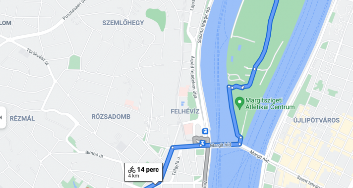 Magyarországon is elérhető a Google kerékpáros útvonaltervezője