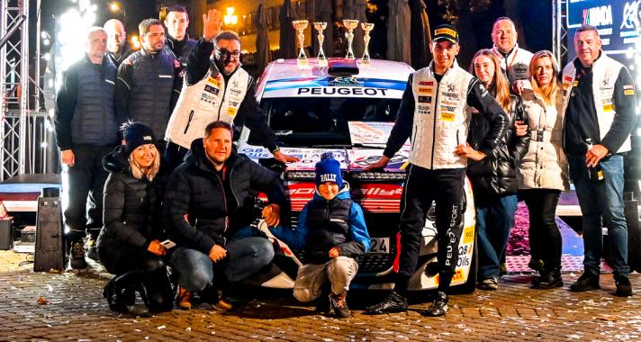 Negyedik szezonját zárta a Rally Hungary-n a Peugeot 208 Rally Cup Hungary sorozat