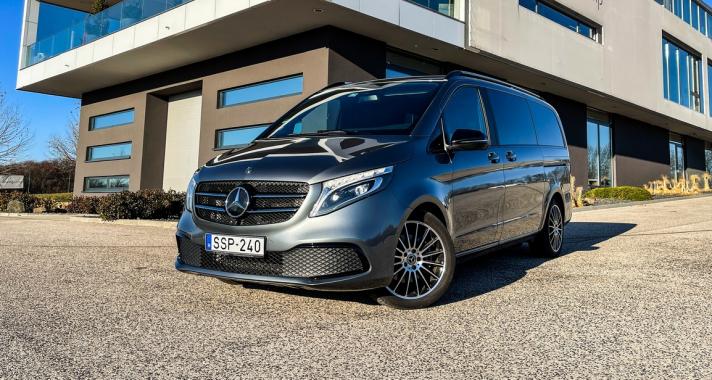 Luxusbusz a „brigádnak” – Mercedes V300d