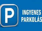 Több városban ingyenes a parkolás az ünnepi időszakban