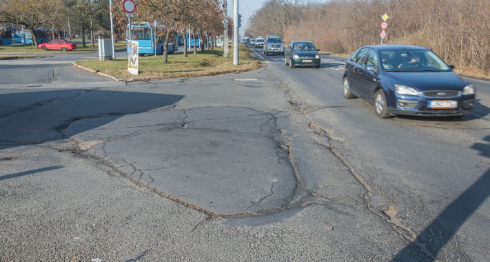 Jelentős útfelújítás kezdődik Újpalotán tavasszal