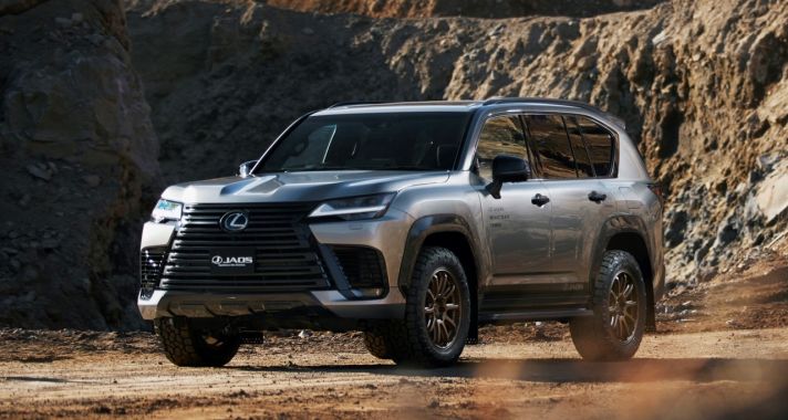 Egyedi felkészítésű offroad LX-et villant Tokióban a Lexus