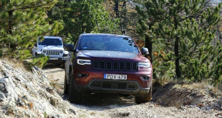 Wrangler, Cherokee, Renegade - izgalmas terepre vittük a Jeep-eket