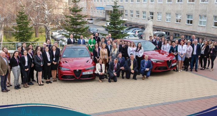 Az Alfa Romeo szív 72 órára a Pannon Egyetemre költözött