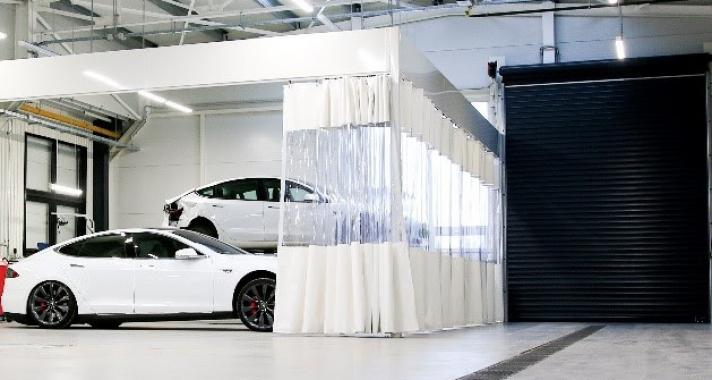 Megnyílt az első és egyetlen magyarországi Tesla Approved Body Shop Óbudán