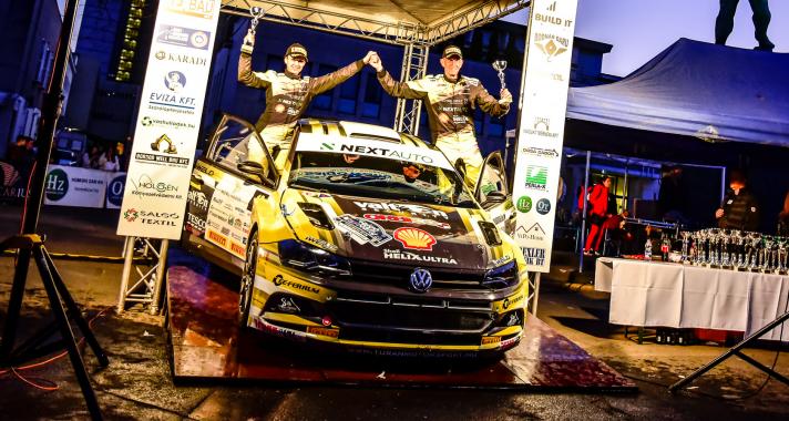 Salgó Rallye: Turán Friciék nyerték a power stage-et Ostbergék előtt