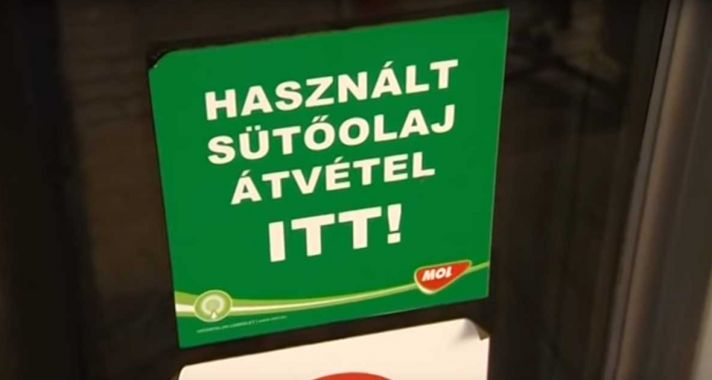 Országszerte átveszi a használt sütőolajat a Mol