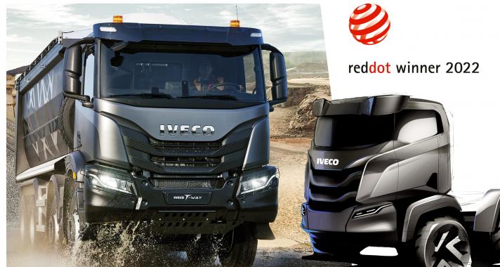 Az IVECO T-Way elnyerte a rangos Red Dot: Terméktervezés 2022 Díjat