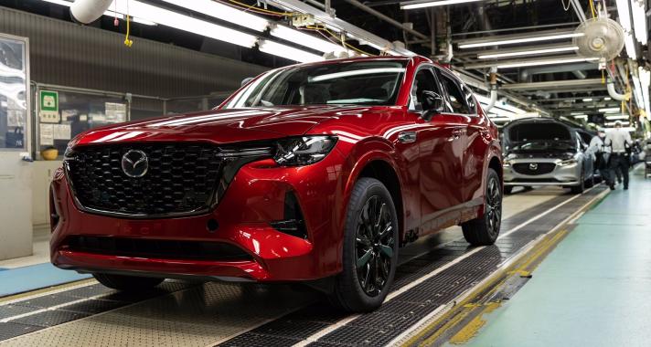 Megkezdődött a Mazda CX-60 PHEV gyártása