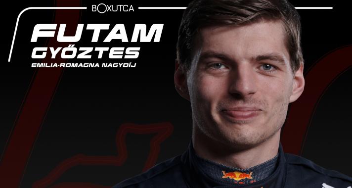 Emilia Romagna Nagydíj - Verstappen rajt-cél győzelme