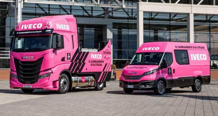 Az IVECO és az IVECO BUS a 105. Giro d’Italia és a Giro-E hivatalos beszállítói