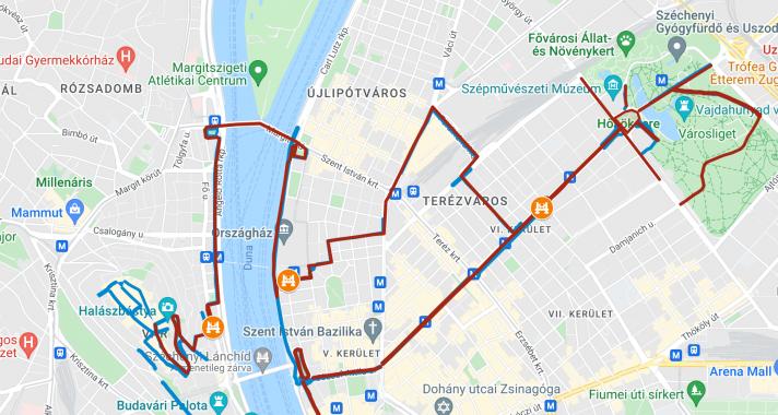 Bicikliverseny miatt korlátozzák a főváros forgalmát