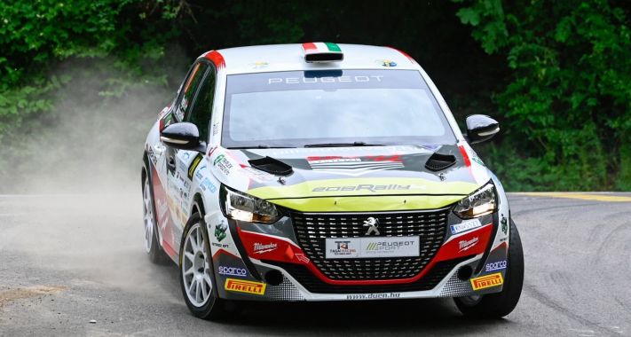 Harmadik helyen zárta a Peugeot-kupa aktuális fordulóját a Vogel Adrienn, Maricsek Miklós páros a Dunakanyar-ralin