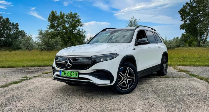 Elektromos üdvözlet Kecskemétről – Mercedes EQB 350 4Matic