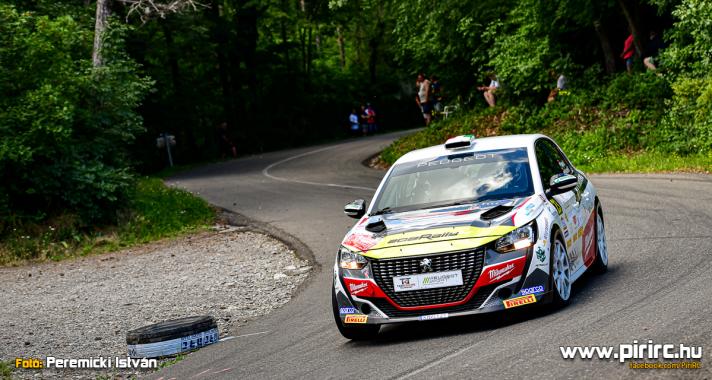 Negyedik helyen zárta a Vogel-Maricsek páros a Mecsek Rallye-t