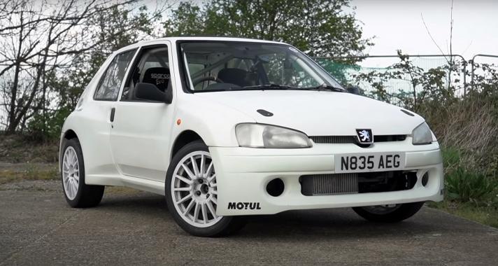 Négyszer erősebb a gyári sportváltozatnál a Cosworth motoros Peugeot 106