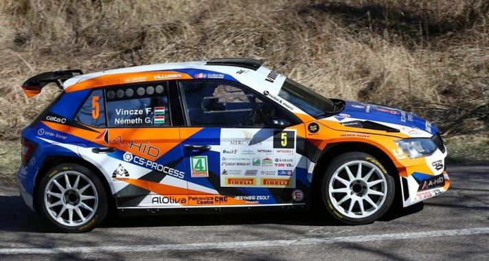 Vincze Feri győzni szeretne a Székesfehérvár-Veszprém Rallye-n