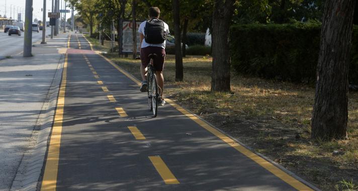 A nagykörúti kerékpársáv újbudai folytatása óriási hiányt pótol