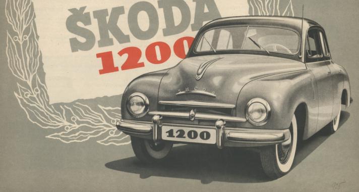 70 éves a ŠKODA 1200 – Teljes acélkarosszéria a szélcsatornából