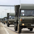 Megnövekedett katonai járműforgalom várható