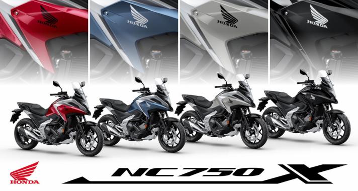 Új színekkel köszönti a következő modellévet az X-ADV, az NC750X, a Forza 750 és az  NT1100