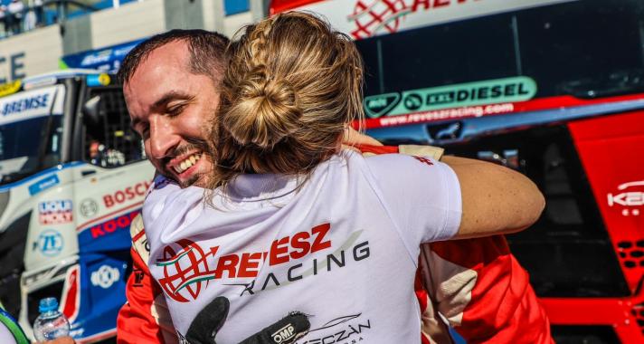 Kamion Eb - A záróhétvége első futamán is nyert Kiss Norbert