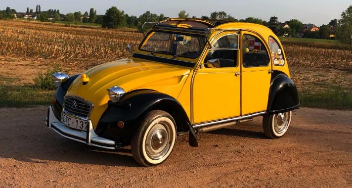 Két henger, léghűtés és egy elpusztíthatatlan konstrukció: 1979 Citroën 2CV + VIDEÓ