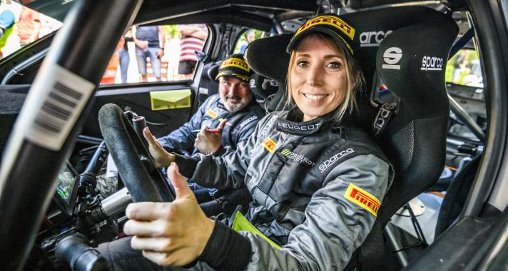 Ismét hazai pályán a legeredményesebb magyar női autóversenyző