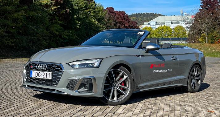 Sportosság és szabadság – Audi S5 Cabriolet TFSI quattro tiptronic