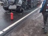 Hármas karambol történt a 4-esen, Szolnoknál