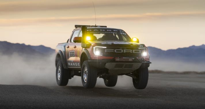 Az új generációs Ranger Raptor a Ford Performance globális erőfeszítéseinek köszönhetően állhat rajthoz a Baja 1000 futamon