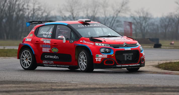 Csomós Mixi Citroënnel indul a Szilveszter Rallyn