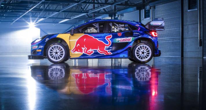 Az M-Sport Ford World Rally Team bemutatja versenyautói 2023-as fényezését