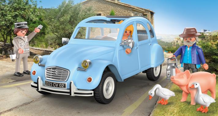 Szárnyaljon a fantázia a Playmobil új Citroen Kacsájával