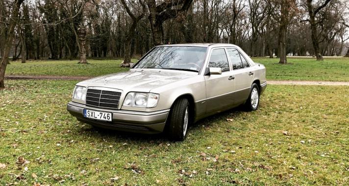 28 évesen még csak bejáratós – 1995 Mercedes-Benz W124 + videó