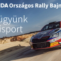 A HUMDA a 2023-as Országos Rally Bajnokság névadó támogatója