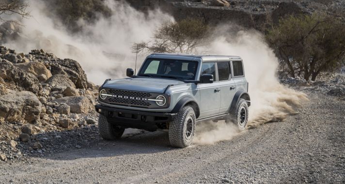 Az ikonikus Ford Bronco terepjáró az európai piacon is kapható lesz