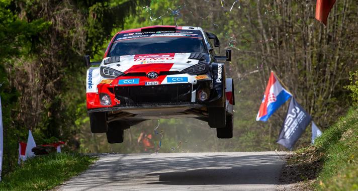 Toyota diadal született a Horvát Rallyn