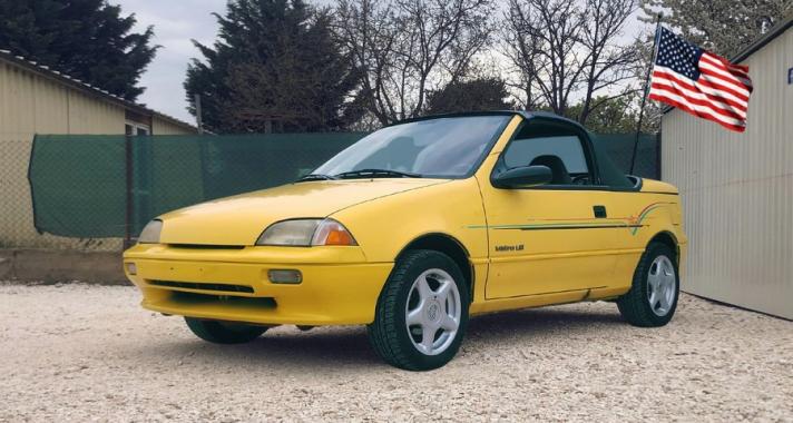 Suzuki Swift, de kabrió? Nem. Ez Geo! - 1990 Geo Metro LSi convertible + VIDEÓ