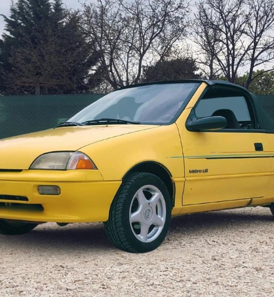 Suzuki Swift, de kabrió? Nem. Ez Geo! - 1990 Geo Metro LSi convertible + VIDEÓ