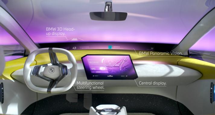 A NEUE KLASSE modellgenerációban teljesen új BMW iDrive járművezérlő technológia ünnepli világpremierjét