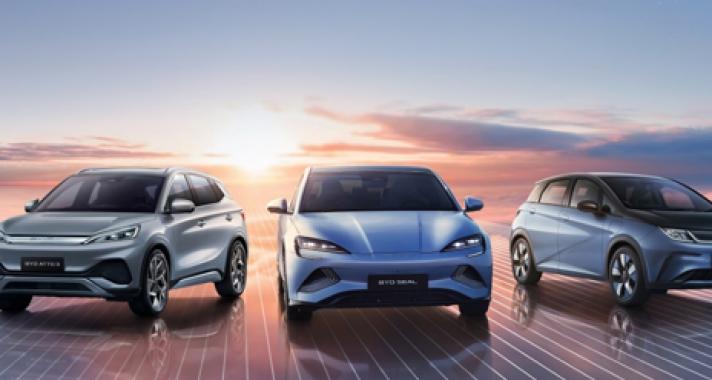 A BYD eladási rekordot ért el a New Energy Vehicles (NEV)  autók piacán