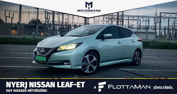 Nyerj Nissan Leafet egy hosszú hétvégére!