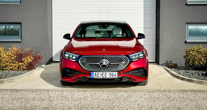 A legfontosabb bástyák és a kapcsolódó elvárások – Mercedes-Benz E220 d 4Matic limuzin