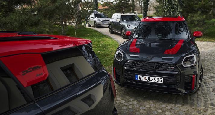 Bemutatkoztak Magyarországon a MINI Countryman modellek